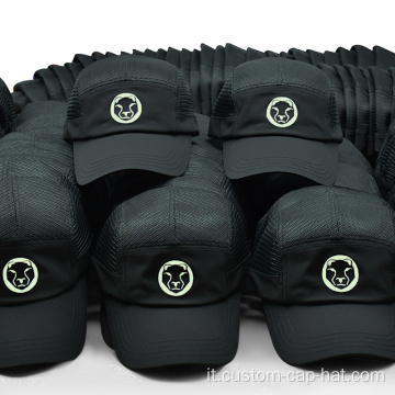 Nuovo cappello da campeggio nero Design Polyete